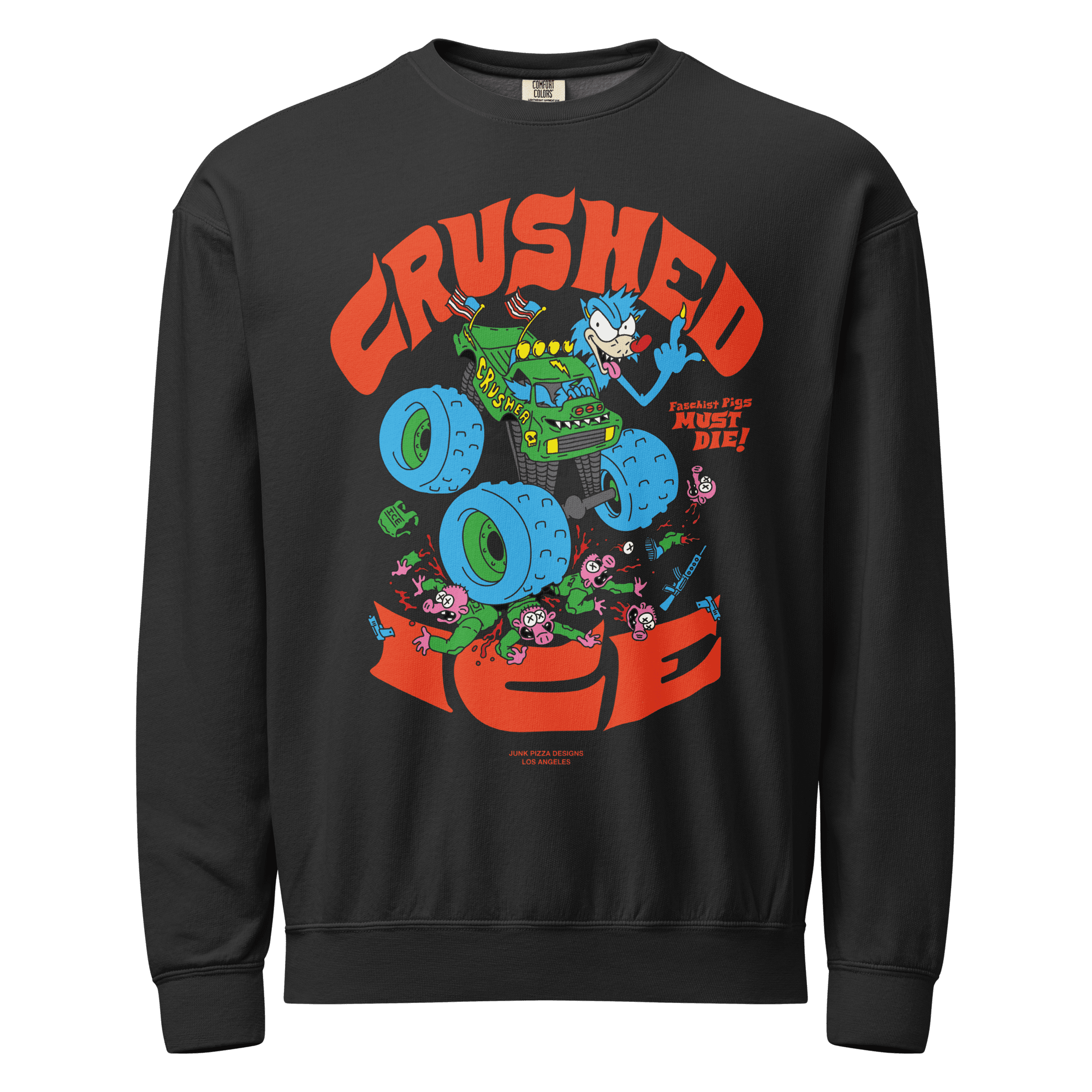 Crushed Ice Crewneck Sweatshirt by Gil Nevo