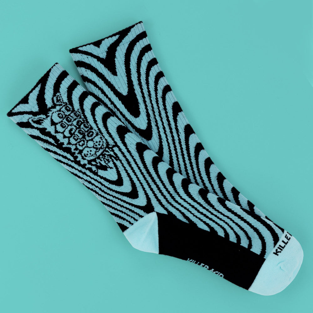 Haunted Glow Socks by Killer Acid