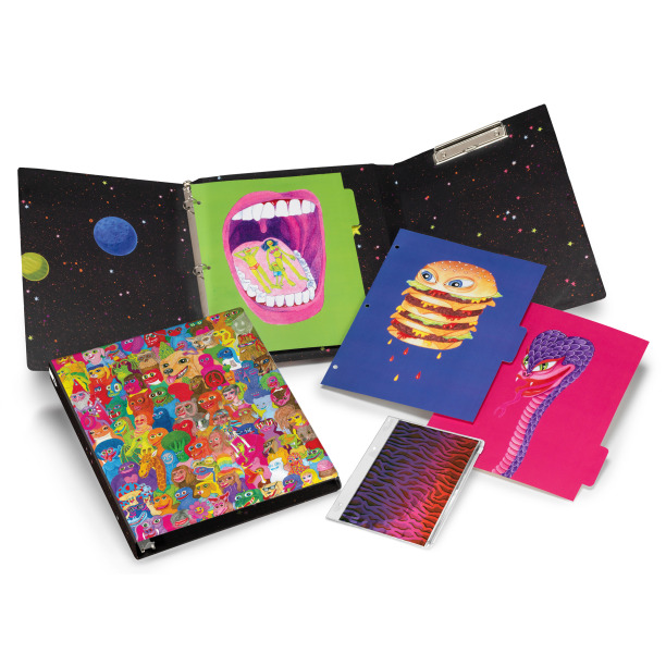 Plumb / Monster Alien Binder by Matt Furie