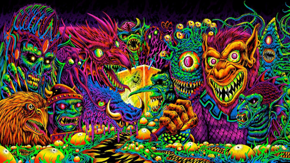 Commercial illustration by Skinner